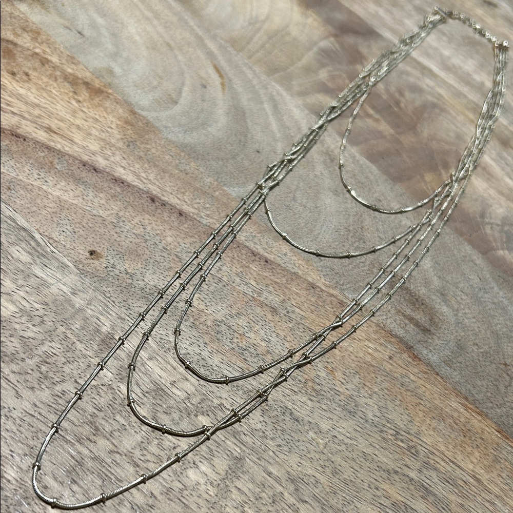 Elegant gold  Multi-Layer Necklace